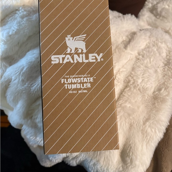 30 oz Custom Engraved Stanley Light Blue Tumbler with Iconic Pattern - Picture 6 of 6